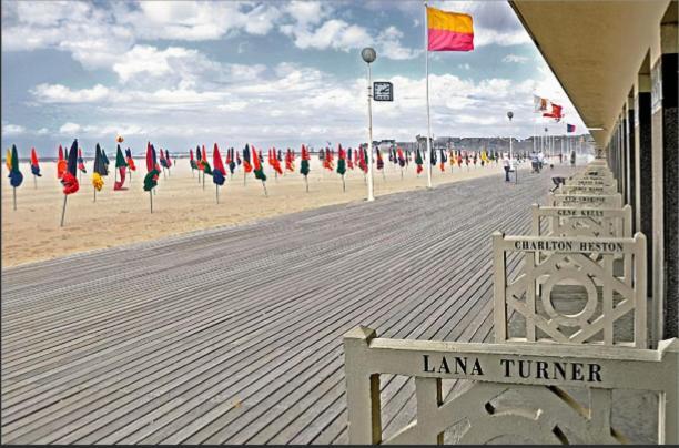 Studio Deauville-Les Marinas,Vue Mer Et Bassin Esterno foto
