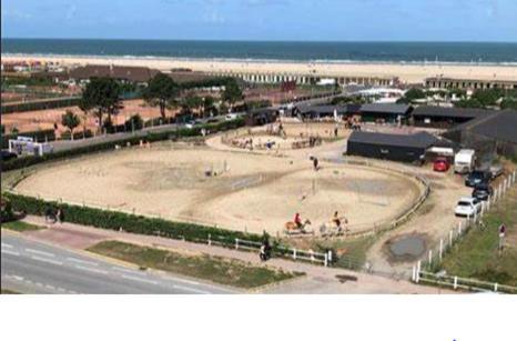 Studio Deauville-Les Marinas,Vue Mer Et Bassin Esterno foto